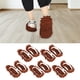 thumbnail image 2 of 10 Uds. Zapatillas de fregona de chenilla multifunción limpieza de suelo zapatos limpiador de polvo accesorio Unbranded 3117200187412, 2 of 8