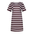 thumbnail image 2 of DPTALR Robe Longue d'Été Sans Manches à Rayures pour Femmes, 2 of 8