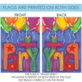thumbnail image 5 of Toland Home Garden Party Balloons Birthday party Flag Double Sided 12x18 Inch, 5 of 5