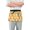 Colorful Beer Bottle, variant on Server Apron with 3 Pockets Waterproof Waitress Waist Short Apron for Man Woman Beautiful Cherry 12 Inches