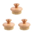 thumbnail image 3 of Bewildely Women Men Shower Scrubber Home Hotel Tool Brush Massager Wash Massaging Exfoliating Remover Bathing Dead Body Cleaning Skin Type1 NO1, 3 of 6