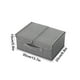 thumbnail image 3 of Bolsas de Almacenamiento Plegables Cajas con Tapas Manos con Lleva Porta, Contenedores de Almacenamiento para Juegos, Ropa, Papeles, Libros Gris, Estantería de Organización, Resistente,, 3 of 7