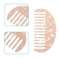 thumbnail image 4 of Unique Bargains 2 Pcs Anti-Static Hair Comb Wide Tooth for Thick Curly Hair Hair Care Detangling Comb Pink, 4 of 7