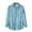 Multicolor, variant on Men's Long Sleeve Striped Button Up Shirt Classic Collar, Polyester & Spandex, for Casual & Formal, Multiple Sizes