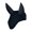 Dark Navy(VDB), variant on HORZE Marquess Noise Cancelling Crochet-Pattern Horse Ear Net - Dark Navy - Horse