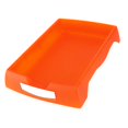 thumbnail image 4 of Caja de plástico jinwen bandeja organizadora naranja, 4 of 5