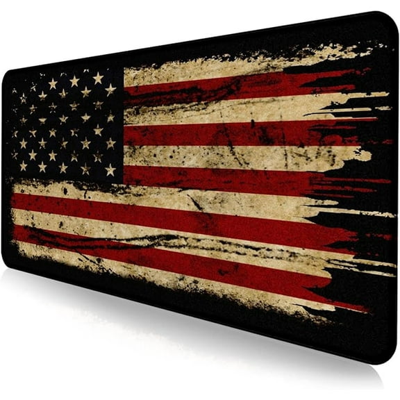 Large Extended Gaming Mouse Pad with Stitched Edges, Non-Slip Waterproof Rubber Base Mouse Pad for Office, Computer, Keyboard, Laptop and Home Desk Pad 35.4 x 15.7 x 0.12 Inch