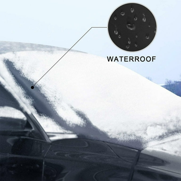 Windshield snow cover sales walmart