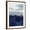 Brown Frame, variant on Art.com Indigo Contemporary II Art Print by Patricia Pinto, White Frame Wall Art, 17" x 21"