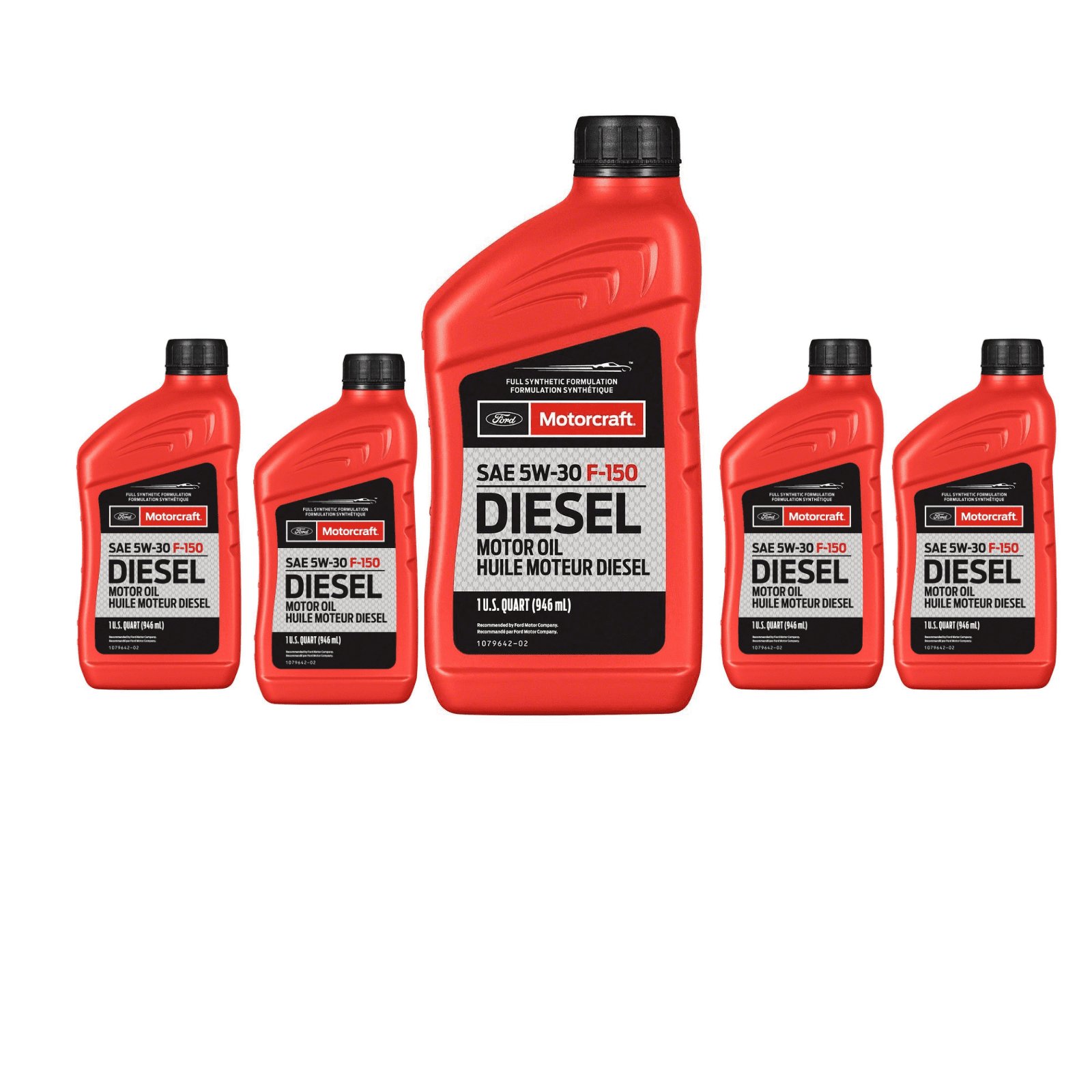 Motorcraft Engine Oil XO5W30QFA Pack of 5