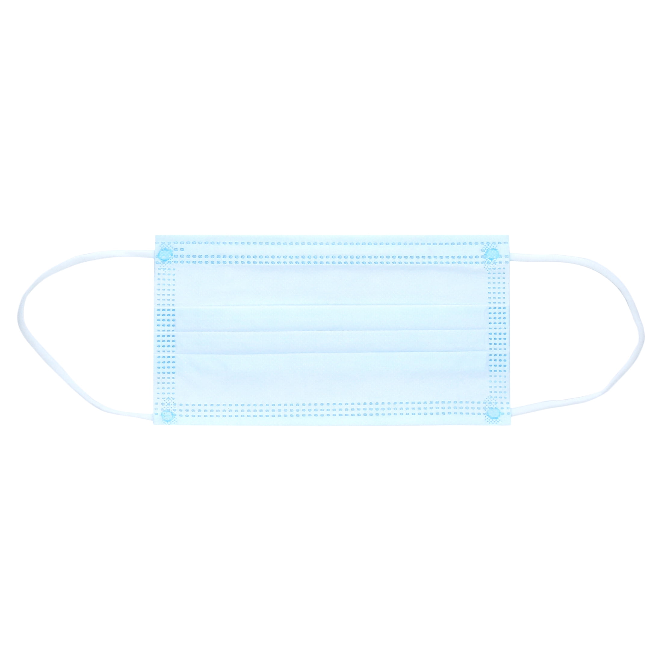 100 Disposable Medical Face Masks, 3-Ply Breathable Dust