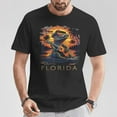 thumbnail image 2 of Florida Vacation Cute Alligator T-Shirt – Fun Tropical Travel Tee, Cartoon Gator Graphic Shirt for Men and Women, Summer Beach Holiday Outfit, Florida Souvenir Gift Idea, 2 of 3
