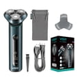 thumbnail image 1 of Er na VGR New Electric Shaver Rotary 3D Floating Razor Waterproof Shaver Men's Razor Professional Beard Trimmer USB Rechargeable V-310, 1 of 15