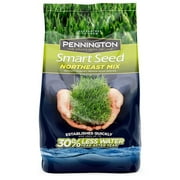 Angle View: Smart Seed 7283310 3 lbs Pennington Seed Northeast Mix Full Sun & Medium Shade Grass Seed