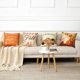 thumbnail image 4 of Fundas de almohada de otoño de acción de gracias 18x18 pulgadas para decoración de otoño conjunto de 4 almohadas decorativas para sofá Couc Feliz Sencillez, 4 of 4