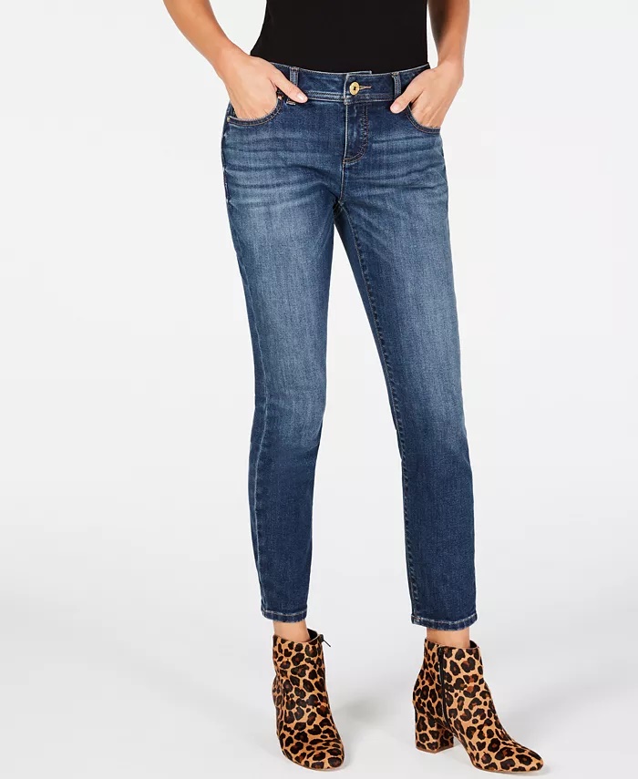 Petite Tummy-Control Skinny Jeans 