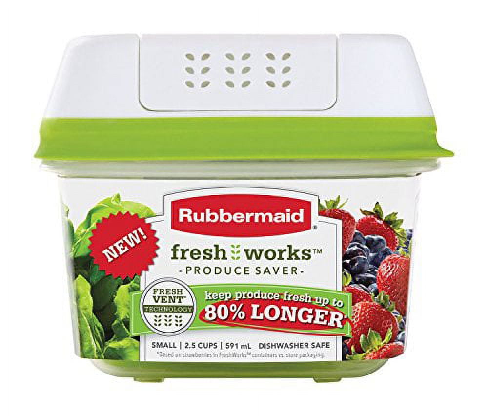 Rubbermaid Freshworks Food Storage, 12.7 Cup