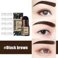 thumbnail image 1 of Kit de modelado de plantillas para cejas con sello en polvo para cejas a prueba de agua (marrón negro) Ehuebsd cuidado belleza, 1 of 7