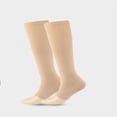 thumbnail image 2 of LYMAYTER S-2XL ‌Women Men Open Toe Compression Socks High Calf Support Sleep Night Travel Relief for Socks, 2 of 7