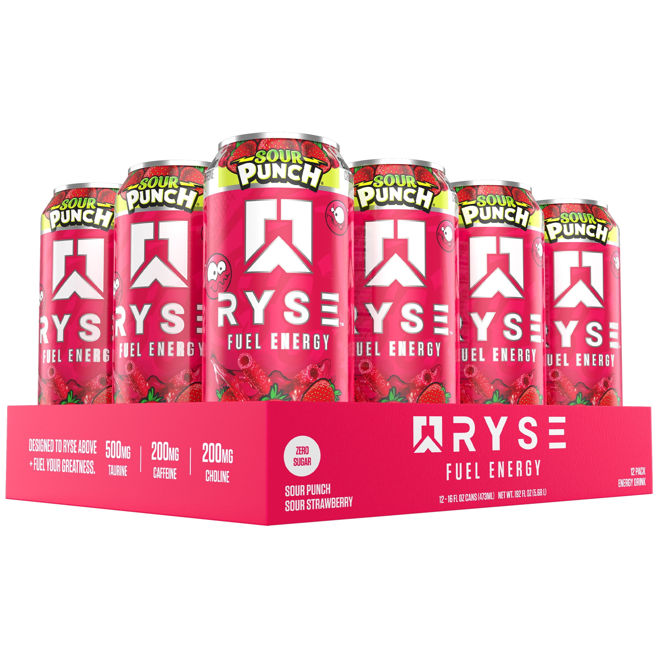 RYSE Energy Sour Punch Strawberry