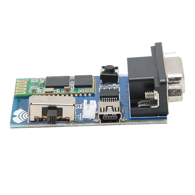 Noref RS232 BT Adapter,Serial Port Module BC‑04 Wireless 5V Mini USB RS232 Serial Port Communication For Windows/DOS/Linux Data Transmission,BT Serial Port Module