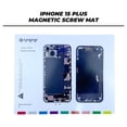 thumbnail image 2 of Magnetic Screw Mat Compatible With iPhone 15 Plus Repair Disassembly Help Training Guide, 2 of 4