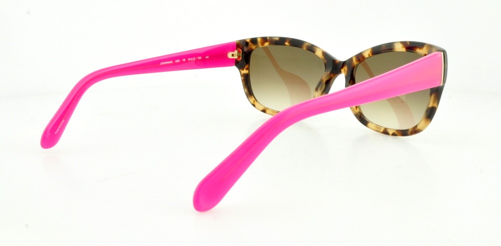 Kate Spade KS JOHANNA/S Plastic Womens Square Sunglasses Camel Tortoise 53mm Adult