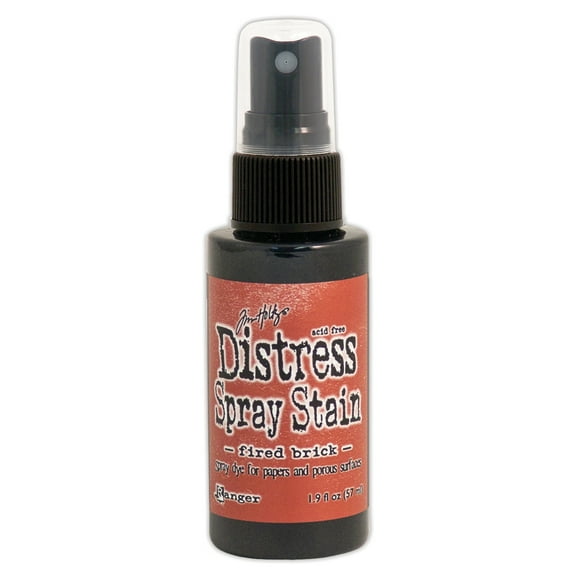 Tim Holtz Distress Spray Stain 1.9oz-Fired Brick