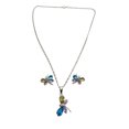 thumbnail image 2 of COLLAR DE LIBELULA MULTICOLOR DE PLATA CON ARETES, 2 of 4