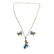thumbnail image 2 of COLLAR DE LIBELULA MULTICOLOR DE PLATA CON ARETES, 2 of 4