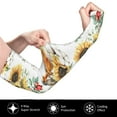 thumbnail image 3 of Haiem Sunflowers Leaves And Birds UV Protection Cooling Arm Sleeves for Men and Women UPF 50 Sun Sleeve, 3 of 8