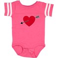 thumbnail image 3 of Inktastic Valentines Day Heart Arrow Boys or Girls Baby Bodysuit, 3 of 5