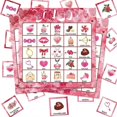 thumbnail image 4 of Valentines Day Bingo Game Cards 24 Players for Kids Party Card Games, School Classroom Games, Love Party Supplies, 4 of 5