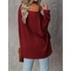 thumbnail image 4 of Suéter De Punto De Un Hombro Suéter De Punto Suelto Suéter De Punto De Moda De Mujer Suéter De Punto De Manga Larga Tops De Punto De Suéter Casual Suéter De Punto Camisas ANGGREK Otros, 4 of 5