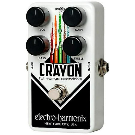 - Electro-Harmonix Crayon Distortion Guitar Effect Pedal