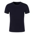 thumbnail image 2 of JUNWELL Hommes Liquidation Grandes Tailles Chemises pour Hommes Manches Courtes Liquidation Été T-Shirt à Col Rond pour Hommes Coton Mercerisé Manches Courtes, 2 of 3