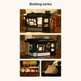 thumbnail image 4 of Bloque de construcción TOYGA Coffee House Street View con luces 765p, 4 of 8