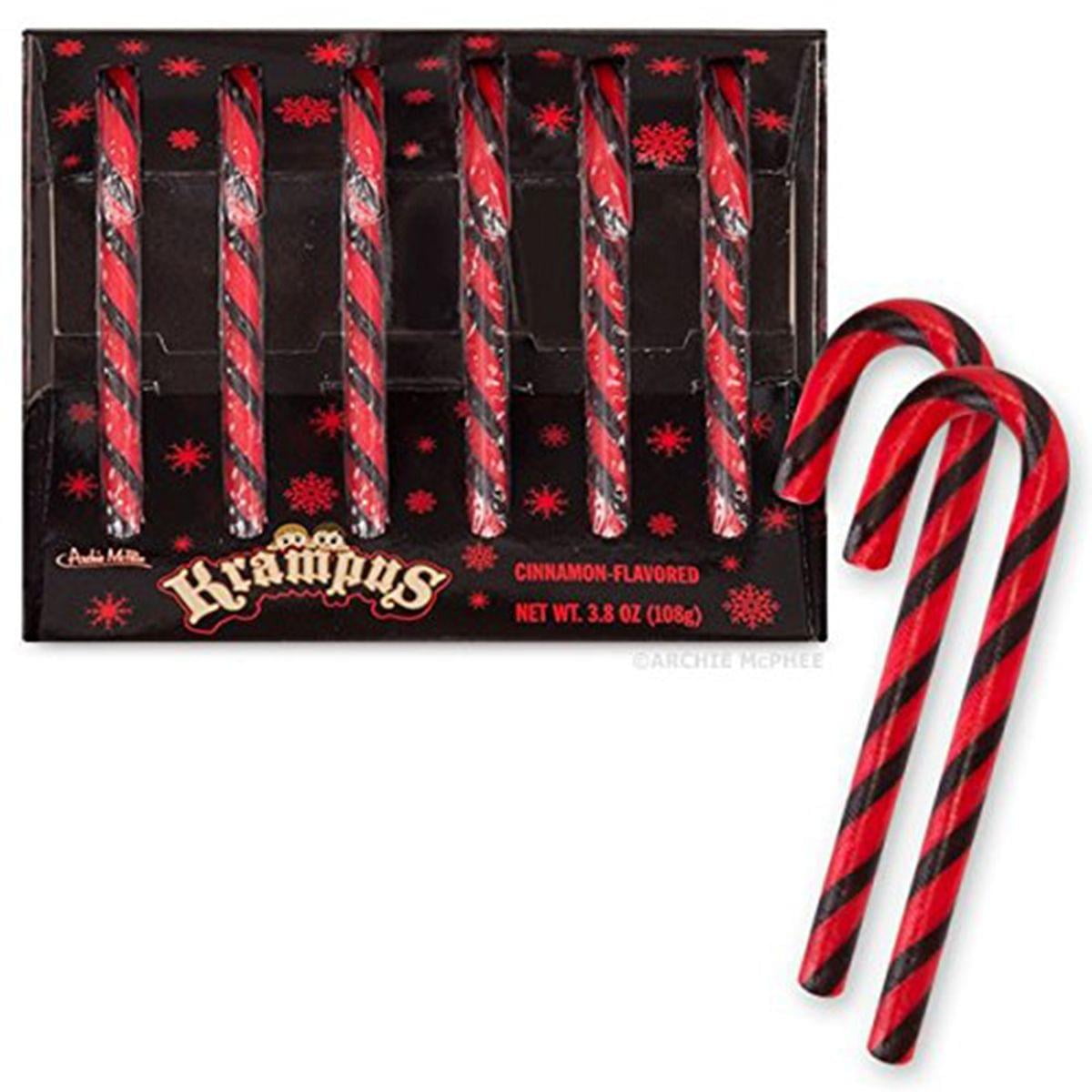 Krampus Box of 6 Candy Canes