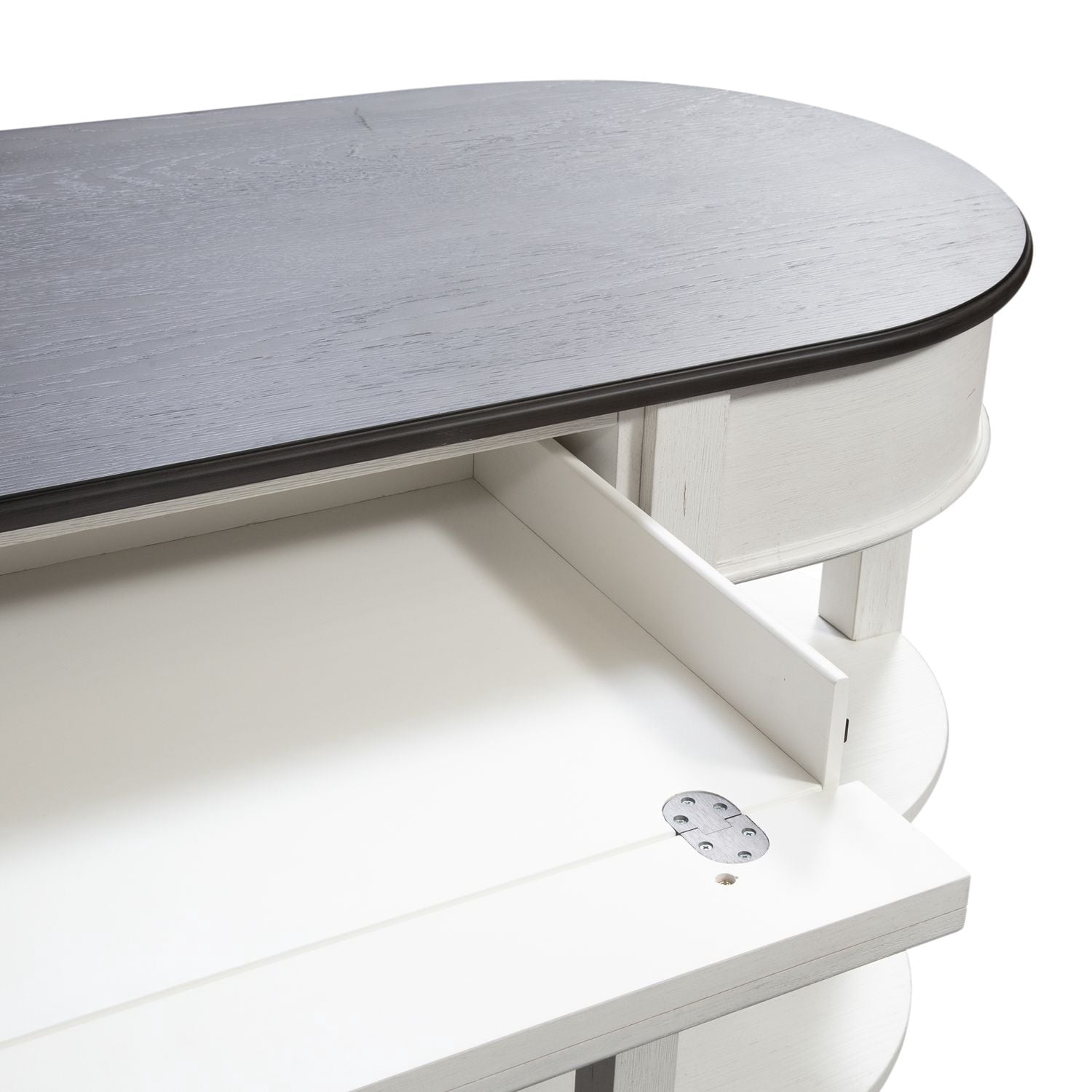 Liberty Furniture Allyson Park Optional L Shaped Desk Set for Home Office White