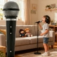 thumbnail image 6 of Party Props, Fake Microphone Toy Prop Simulation Performance Mic for Kids Party Birthday Event Stage Play Role-Playing Activities Decorations, 6 of 6