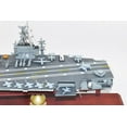thumbnail image 4 of USS John C Stennis CVN-74 Nimitz Class Carrier Model, Navy, Mahogany, 24 inch, Nimitz Class, 4 of 10