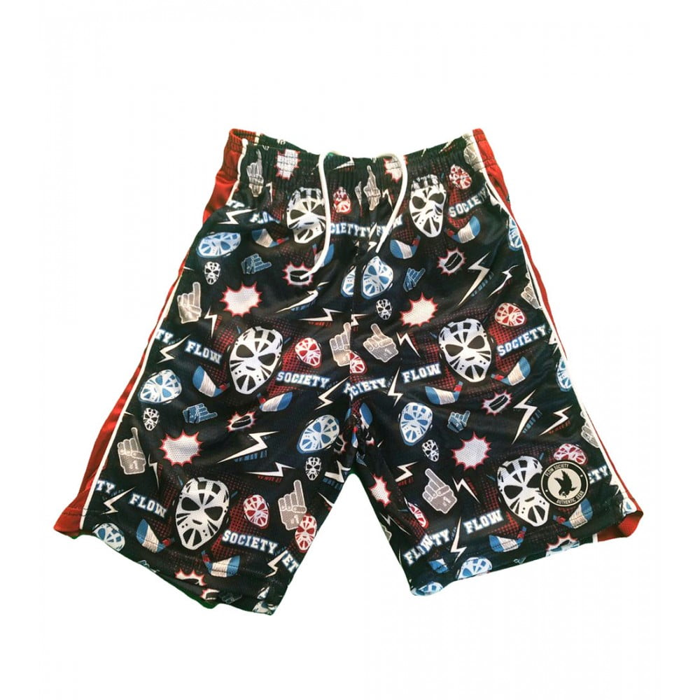 Oriental Motif Seamless Ornate Pattern Purple Medium Length Printed Solid Board Swimming Trunks Shorts