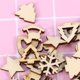 thumbnail image 5 of EeaseMX 100 colgantes creativos de madera para Navidad, decoración para árbol de Navidad, bricolaje, para puerta y pared (patrón mixto)., 5 of 8