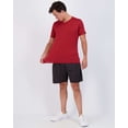 thumbnail image 5 of Real Essentials 5 Pack: Men’s V-Neck Dry-Fit Moisture Wicking Active Athletic Tech Performance T-Shirt, 5 of 7