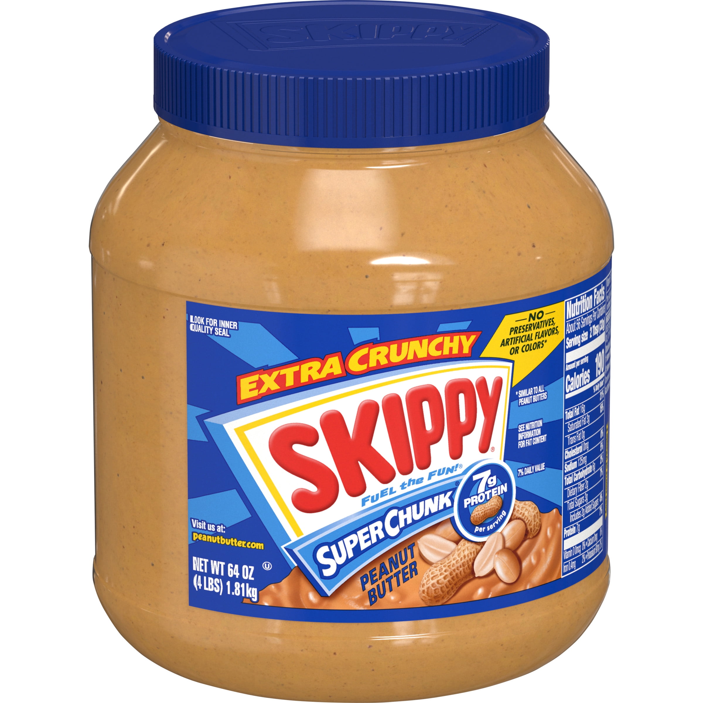 Skippy Beurre de Cacahuètes Super Chunk - Morceaux Croquants & Saveur à  l'Américaine - Sans Huile de Palme - 340 g : : Livres