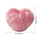 thumbnail image 3 of Almohada De Peluche Cojín de felpa con forma de corazón de lana sintética, 40x30 cm, de pelo largo, Rkxzt, 3 of 8