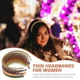 thumbnail image 2 of bands for women's hair 10pcs Plastic Headbands Teeth Comb Headbands Women Simplicity Hair Bands Hair Accessories, 2 of 6