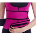 thumbnail image 1 of Corsé moldeador de cintura alta de neopreno con cremallera y calentador ajustado para mujer, 1 of 2