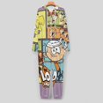 thumbnail image 6 of The Loud House Unisex Onesie Pajamas Zipper Jumpsuit Hooded One Piece Sleepwear for Family Mens Womens, 6 of 8
