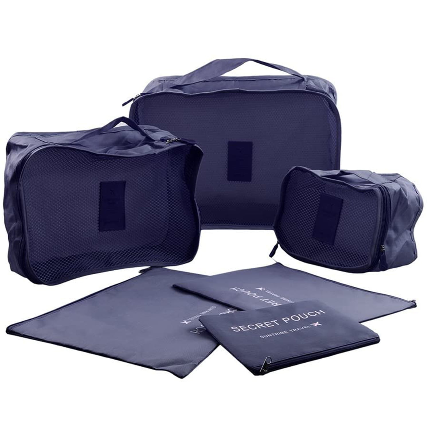 3Pcs /5Pcs /6Pcs Set Packing Cubes Various Travel Bag Set Multifunctional Waterproof Travel Luggage Packing Organizers 